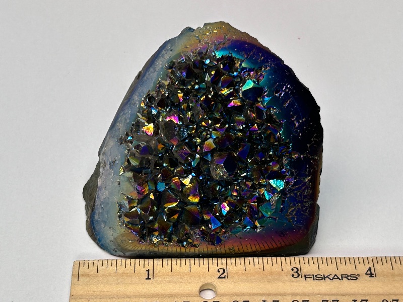 Photo 1 of 196024…3.5” rainbow electroplated crystal 