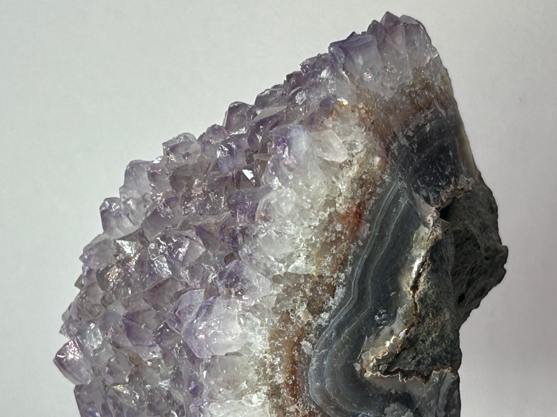 Photo 1 of 196027…small 4” amethyst crystal on stand -height includes stand