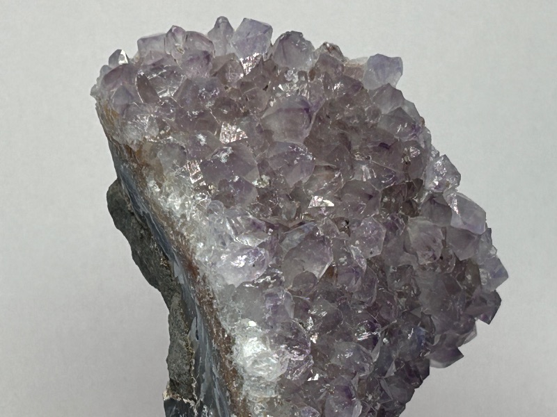 Photo 1 of 196027…small 4” amethyst crystal on stand -height includes stand
