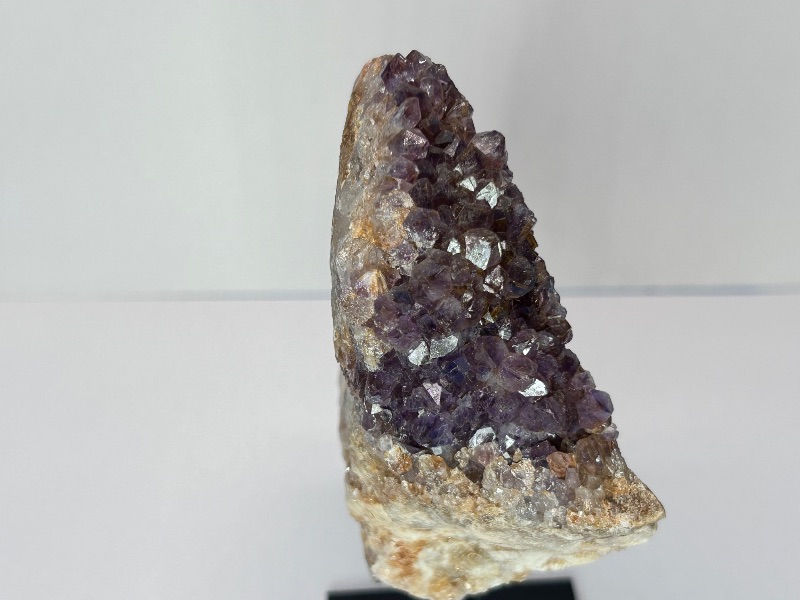 Photo 1 of 196028…5” amethyst crystal on stand- height includes stand 