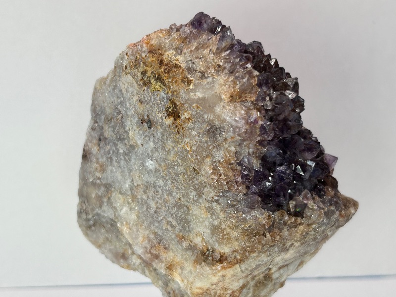 Photo 1 of 196028…5” amethyst crystal on stand- height includes stand 