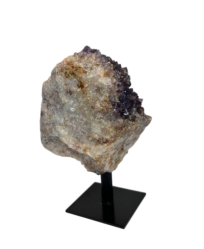 Photo 1 of 196028…5” amethyst crystal on stand- height includes stand 
