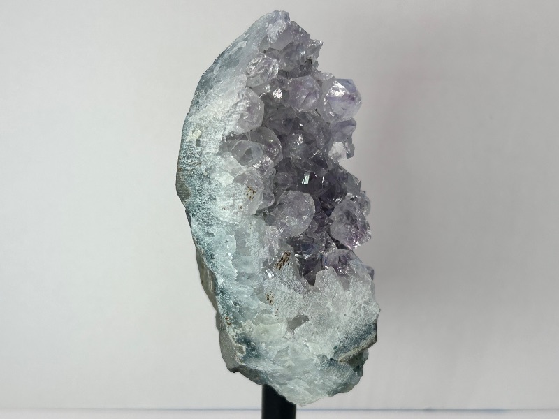Photo 1 of 196032…  6” amethyst crystal on stand- height includes stand 