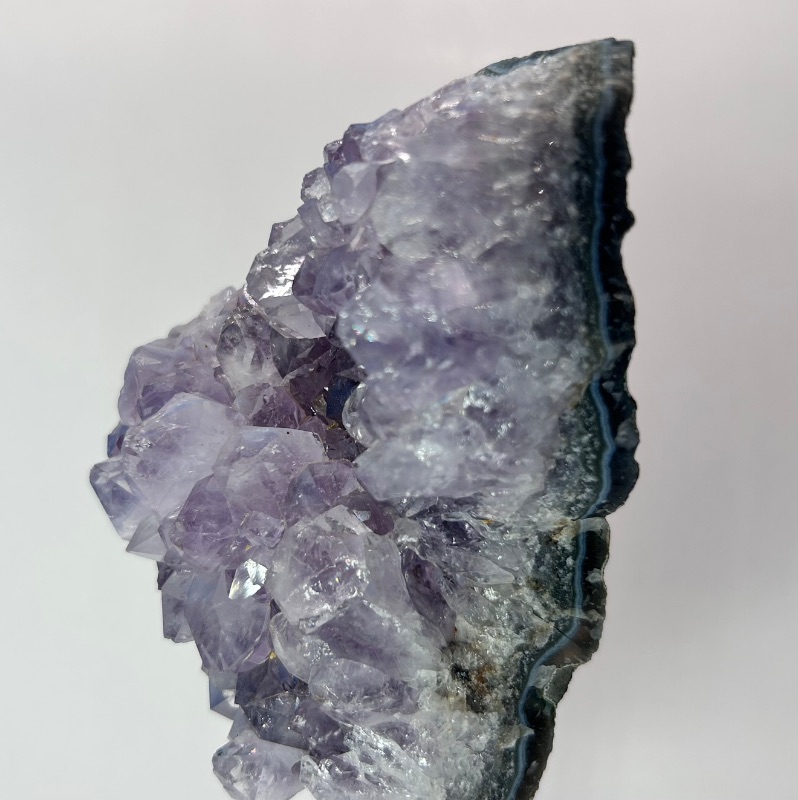 Photo 1 of 196033…6” amethyst crystal on stand- height includes stand