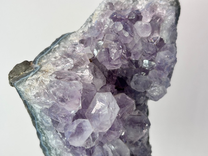 Photo 1 of 196033…6” amethyst crystal on stand- height includes stand