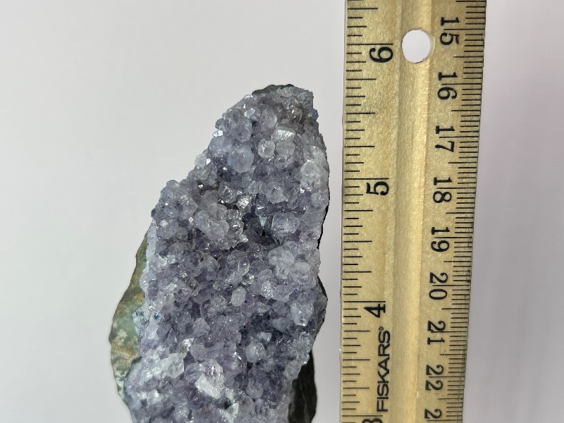 Photo 1 of 196034…6”  amethyst crystal on stand- height includes stand 