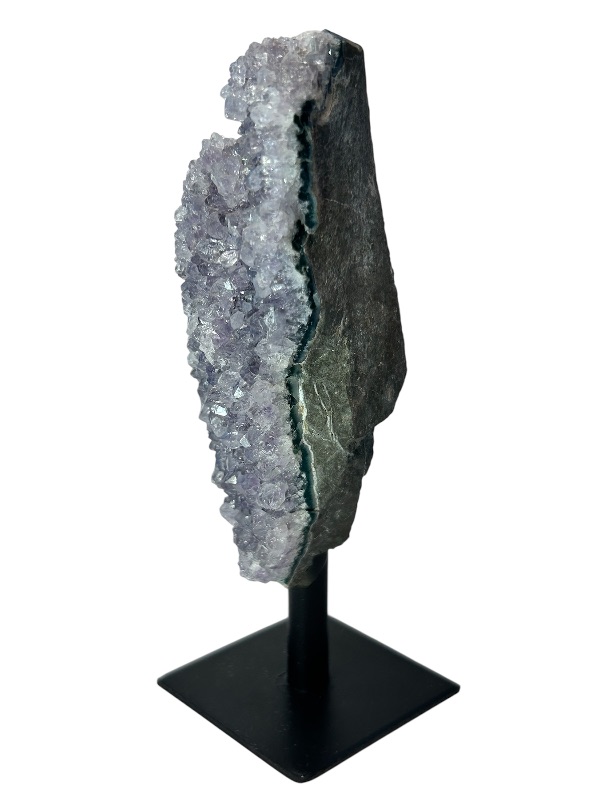 Photo 1 of 196034…6”  amethyst crystal on stand- height includes stand 