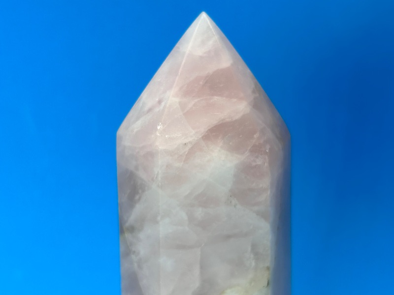 Photo 1 of 196054…6” rose quartz pillar 