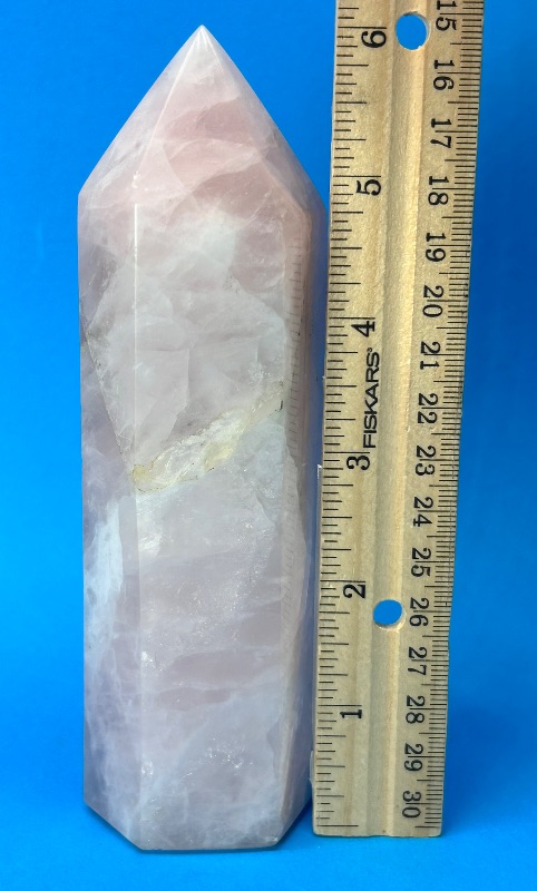 Photo 1 of 196054…6” rose quartz pillar 
