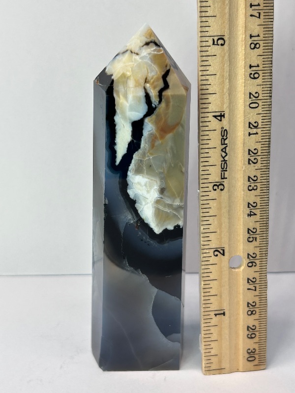 Photo 1 of 196056…5” agate base pillar