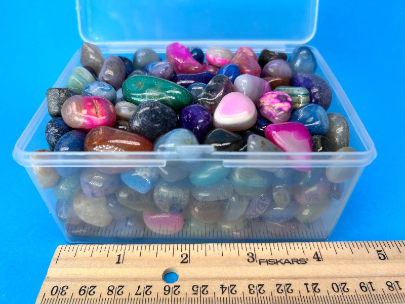 Photo 1 of 196084…container of polished pebbles