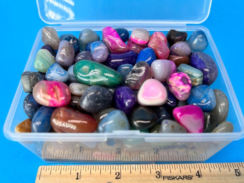 Photo 1 of 196084…container of polished pebbles