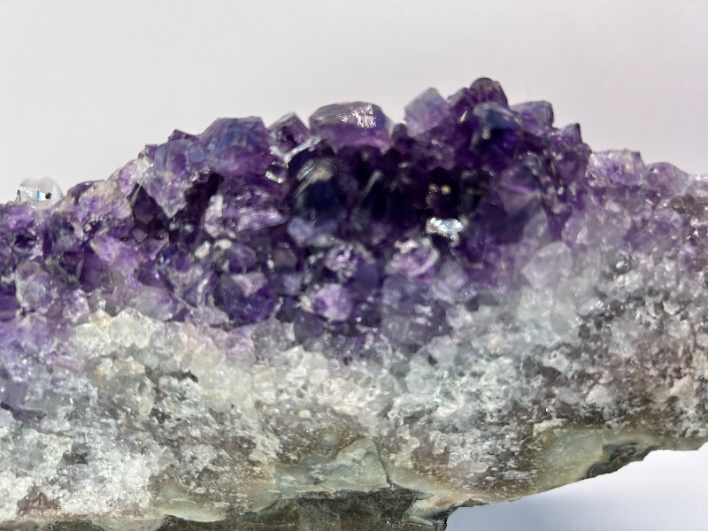 Photo 1 of 196093…large 9” amethyst crystal rock on stand