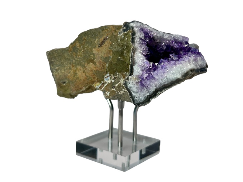 Photo 1 of 196094…6” unique amethyst crystal on stand
