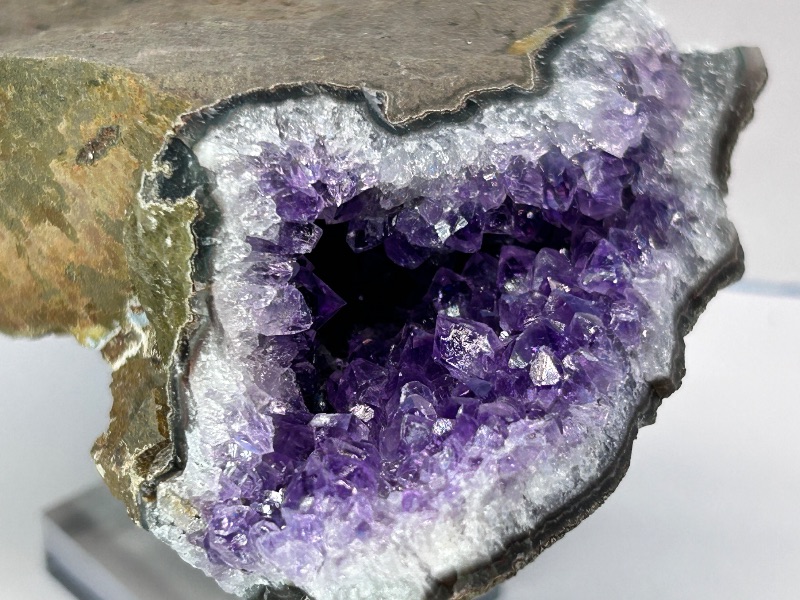 Photo 1 of 196094…6” unique amethyst crystal on stand