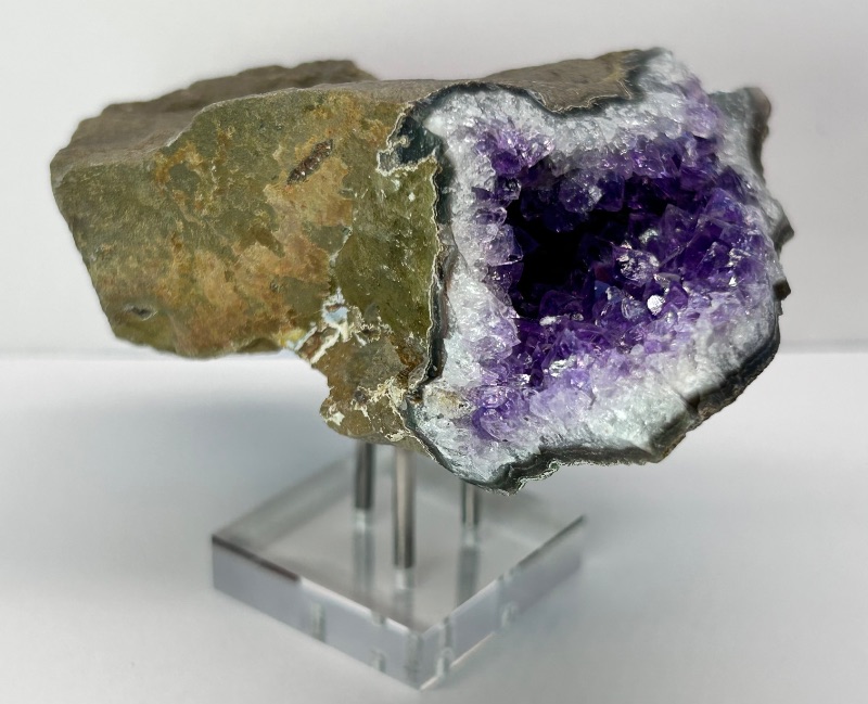 Photo 1 of 196094…6” unique amethyst crystal on stand