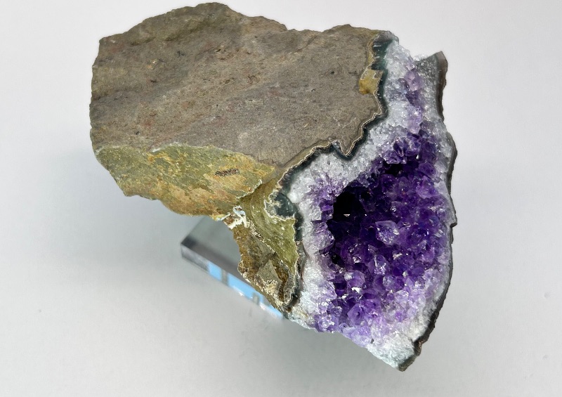 Photo 1 of 196094…6” unique amethyst crystal on stand