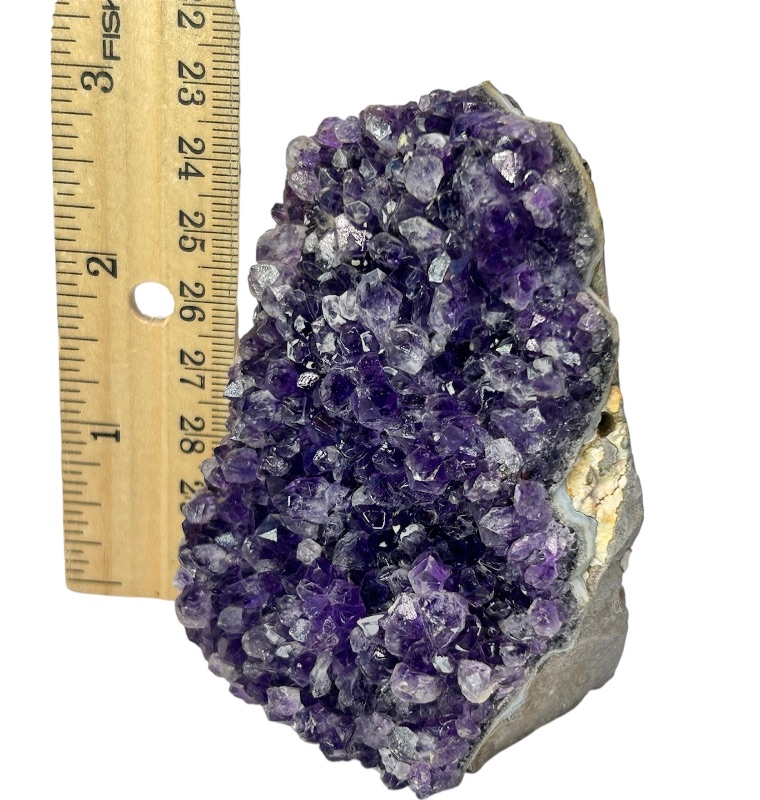 Photo 1 of 196102…3” amethyst crystal rock