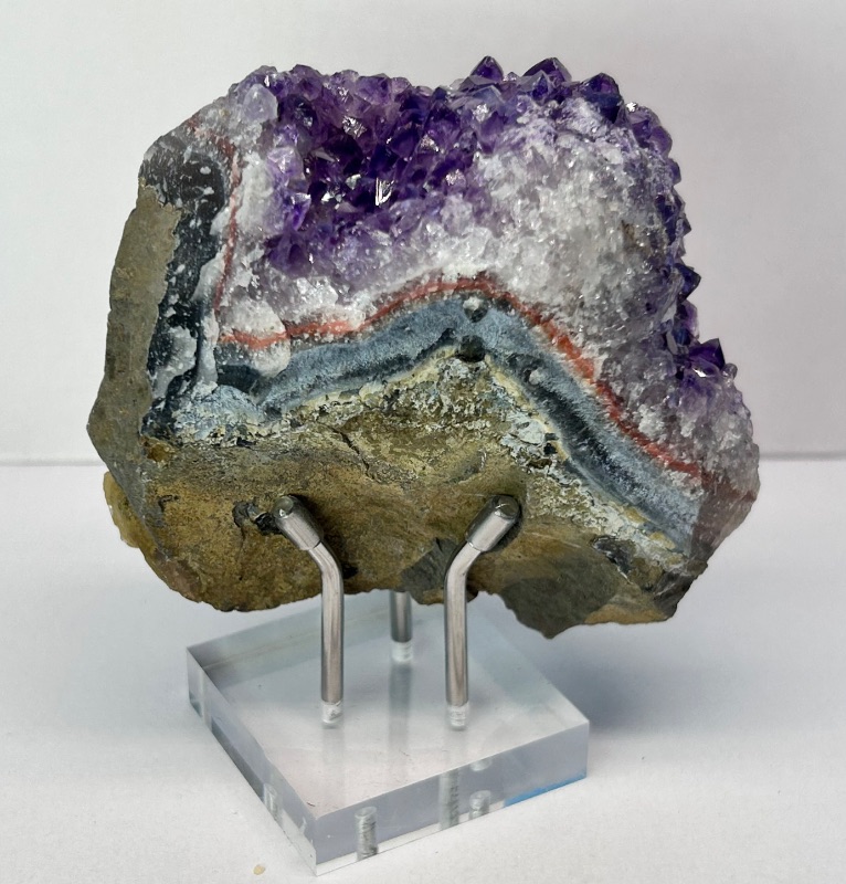Photo 1 of 196104…3.5” amethyst crystal on stand