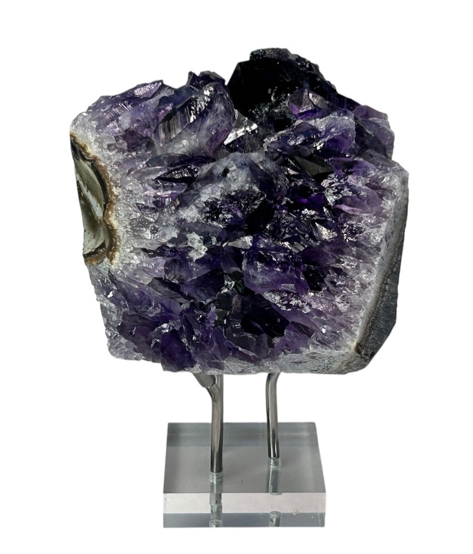 Photo 1 of 196105…4” amethyst crystal on stand