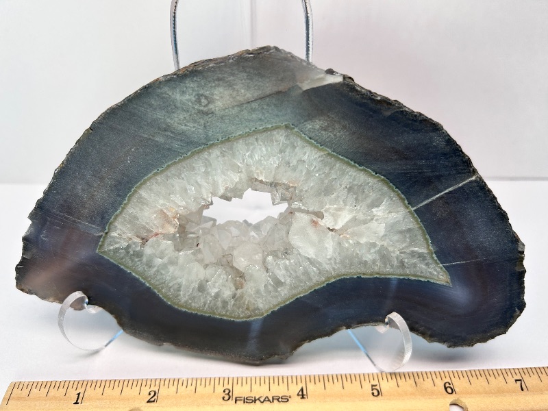 Photo 1 of 196110…7” agate on stand