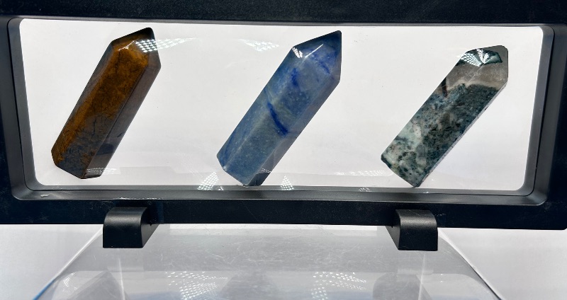 Photo 1 of 196117…3 rock pillars in 9” display 