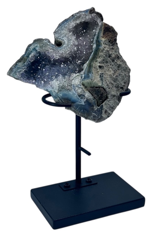 Photo 1 of 196127…crystal druzy rock on display stand