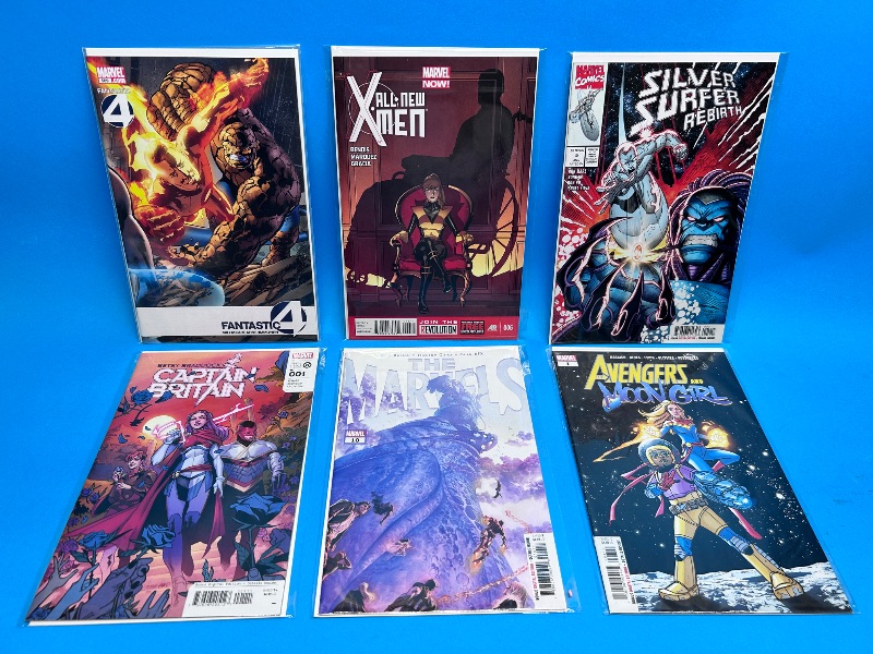 Photo 1 of 196135…6 comics in plastic sleeves 