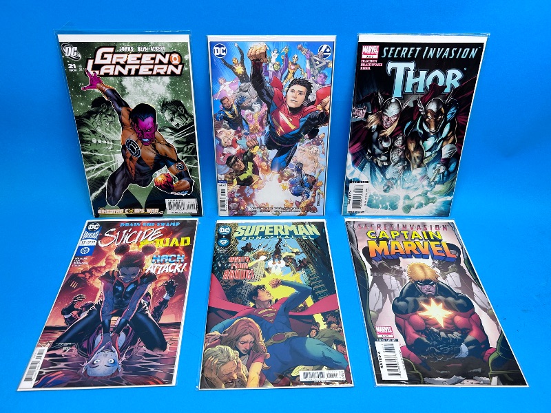 Photo 1 of 196139…6  comics in plastic sleeves 