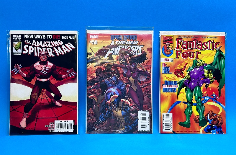 Photo 1 of 196142…3  comics in plastic sleeves 