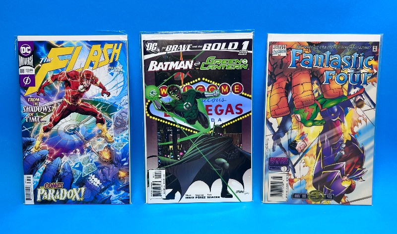 Photo 1 of 196143…3  comics in plastic sleeves 