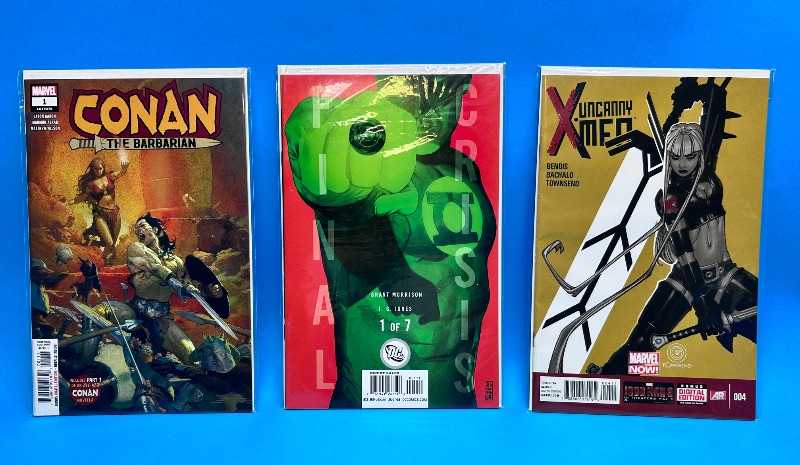 Photo 1 of 196144…3  comics in plastic sleeves 