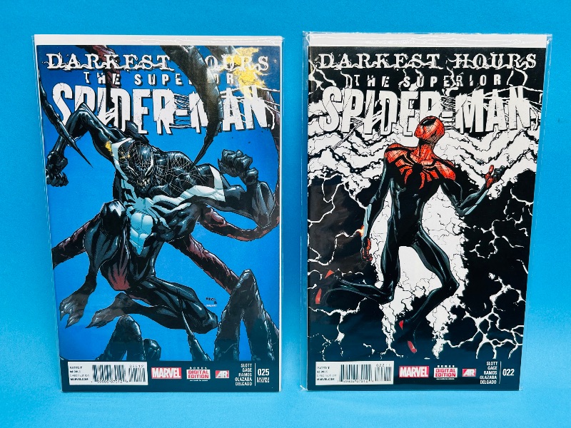 Photo 1 of 196152…Superior Spider-man  comics in plastic sleeves 