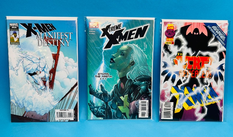 Photo 1 of 196162…3 X-men  comics in plastic sleeves 