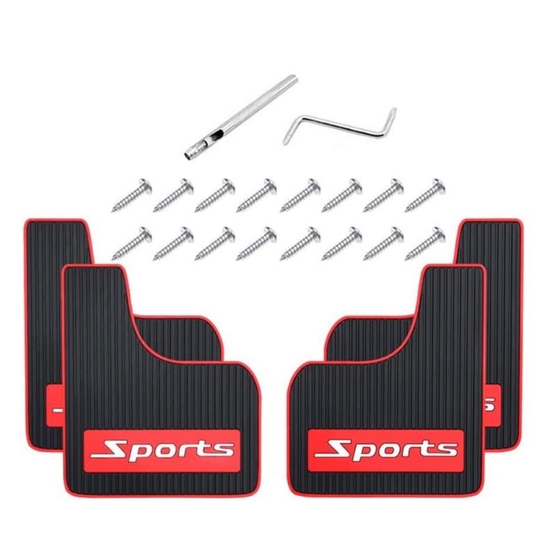 Photo 1 of 196171…4 small universal rubber mud flaps