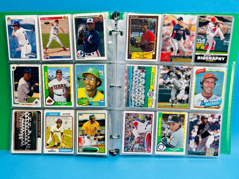 Photo 1 of 196175… final sale 270 mixed baseball cards in binder- no return or refund 
