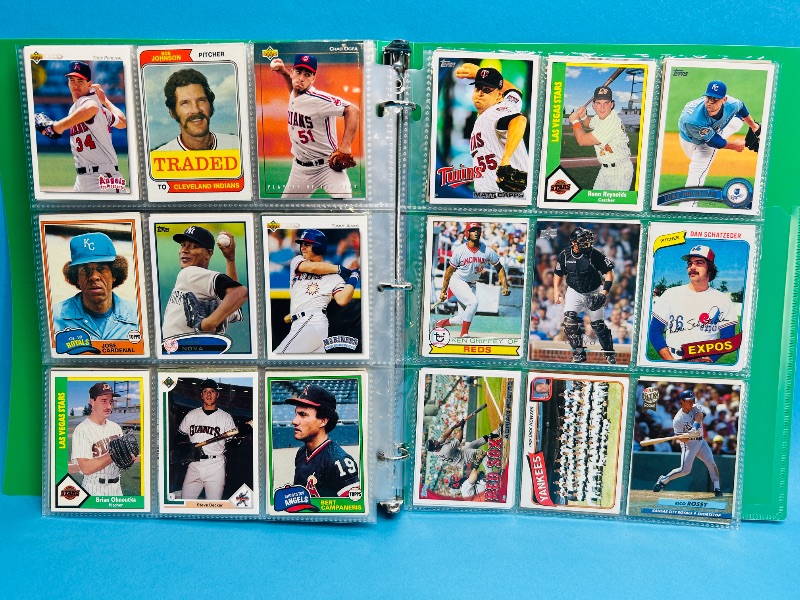 Photo 1 of 196175… final sale 270 mixed baseball cards in binder- no return or refund 
