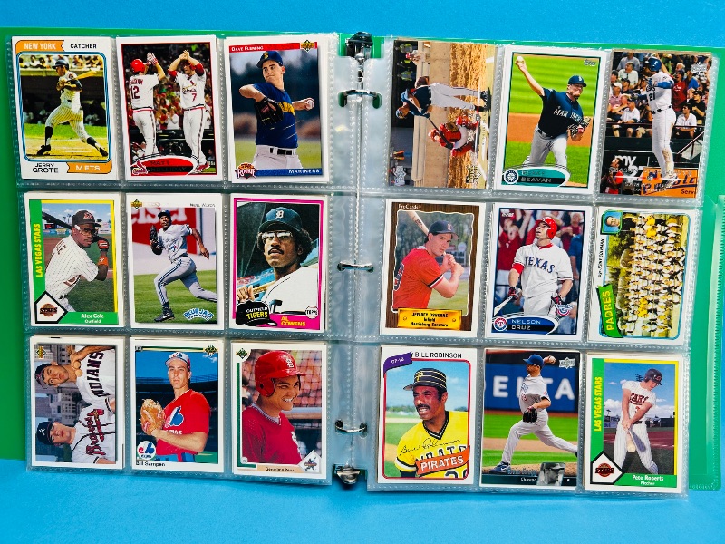 Photo 1 of 196175… final sale 270 mixed baseball cards in binder- no return or refund 