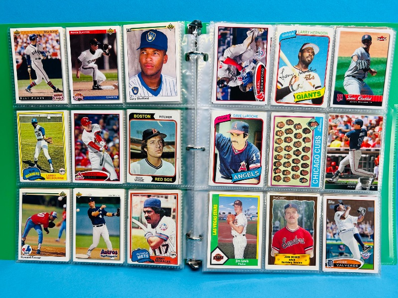 Photo 1 of 196175… final sale 270 mixed baseball cards in binder- no return or refund 