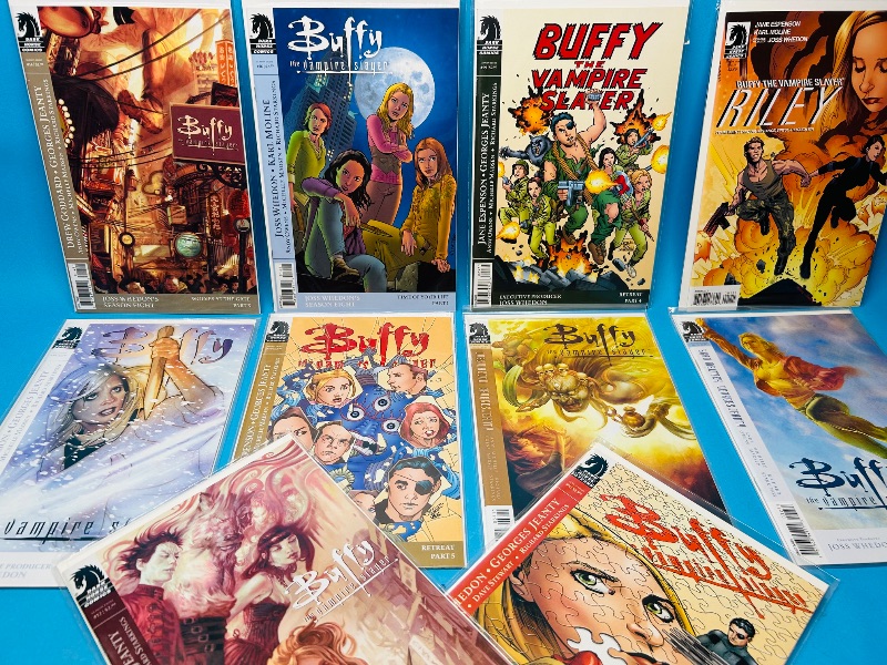 Photo 1 of 196189…10 Buffy the vampire slayer comics in plastic sleeves