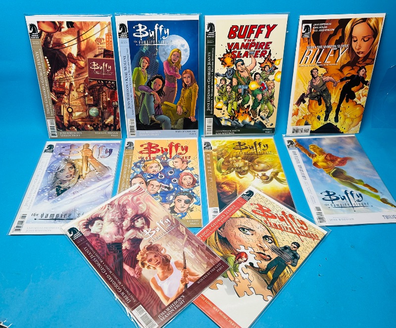 Photo 1 of 196189…10 Buffy the vampire slayer comics in plastic sleeves
