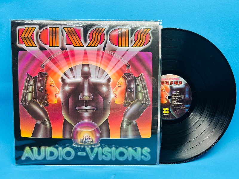 Photo 1 of 196203…Kansas  cover and record in great condition for age 33 RPM vinyl record in sleeve