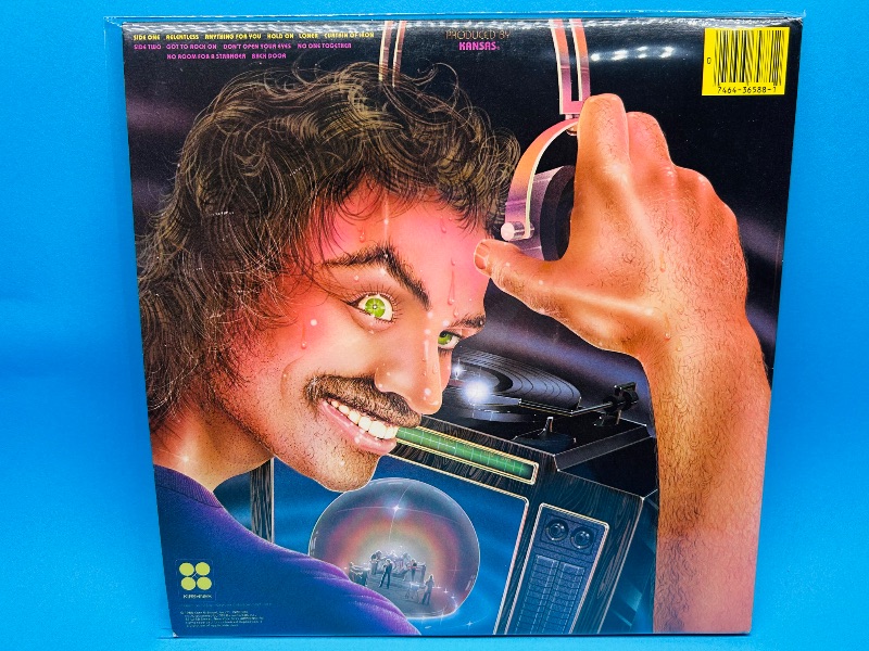 Photo 1 of 196203…Kansas  cover and record in great condition for age 33 RPM vinyl record in sleeve