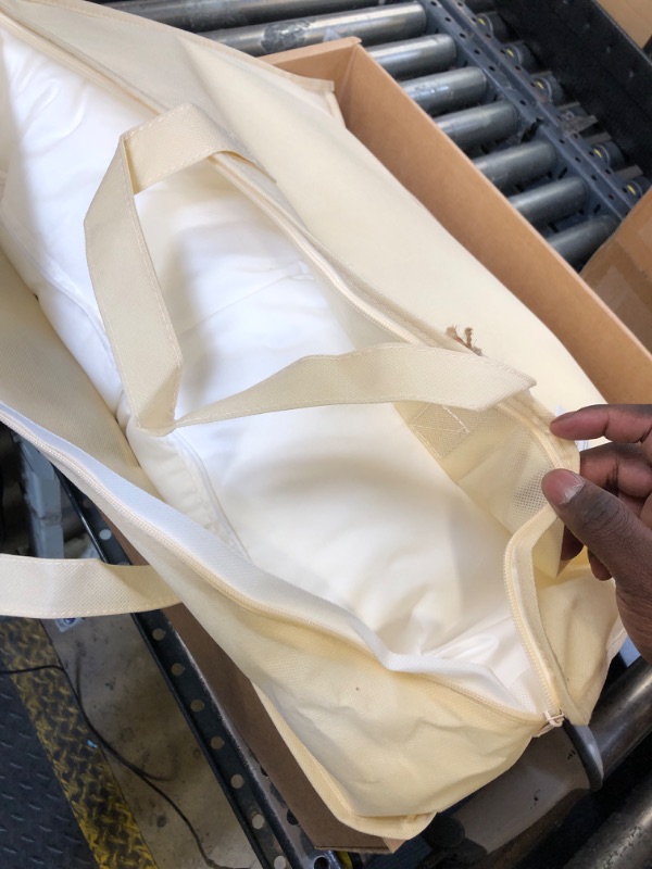 Photo 1 of Double Stitch Cooling Bed Pillow, Soft Pillow for Stomach and Back Sleeper, 300 Thread Count Tencel Lyocell Cotton Blend, Airy Feel Down Alternative, Queen, 20" x 30"