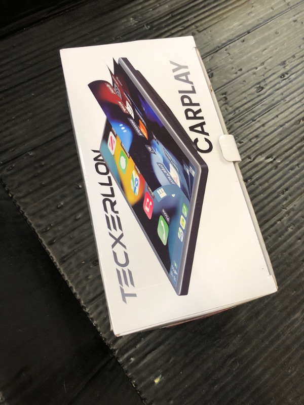 Photo 1 of TECXERLLON 10.26" Wireless CarPlay Screen for Car, Android Auto Screen with Backup Camera, Portable Touchscreen Car Stereo with GPS Navigation/Mirror Link/Voice Control/Bluetooth/FM/AUX