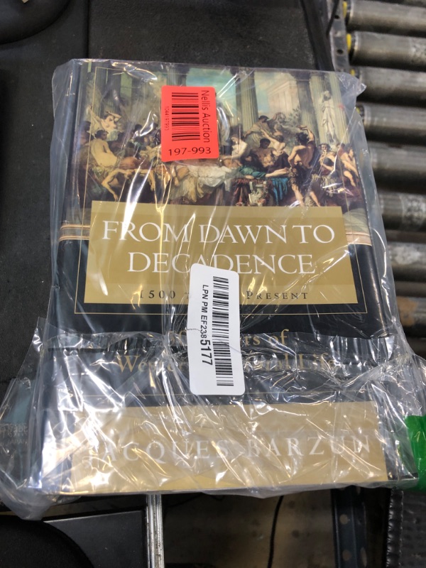 Photo 1 of FROM DAWN TO DECADENCE 1500 TO THE PRESENT BY JACQUES BARZUN 