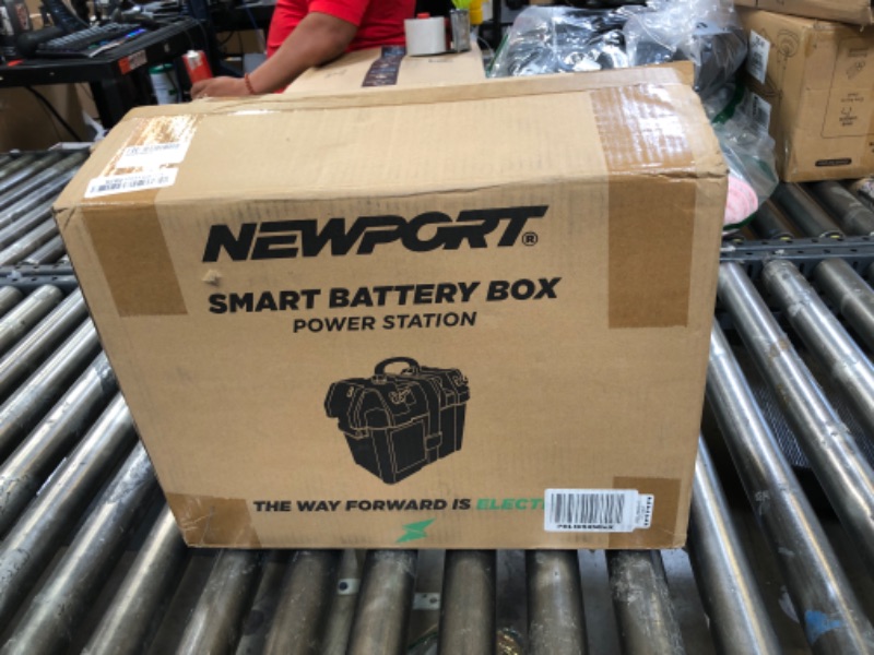 Photo 1 of Newport Trolling Motor Smart Battery Box Power Center with USB and DC Ports, Medium