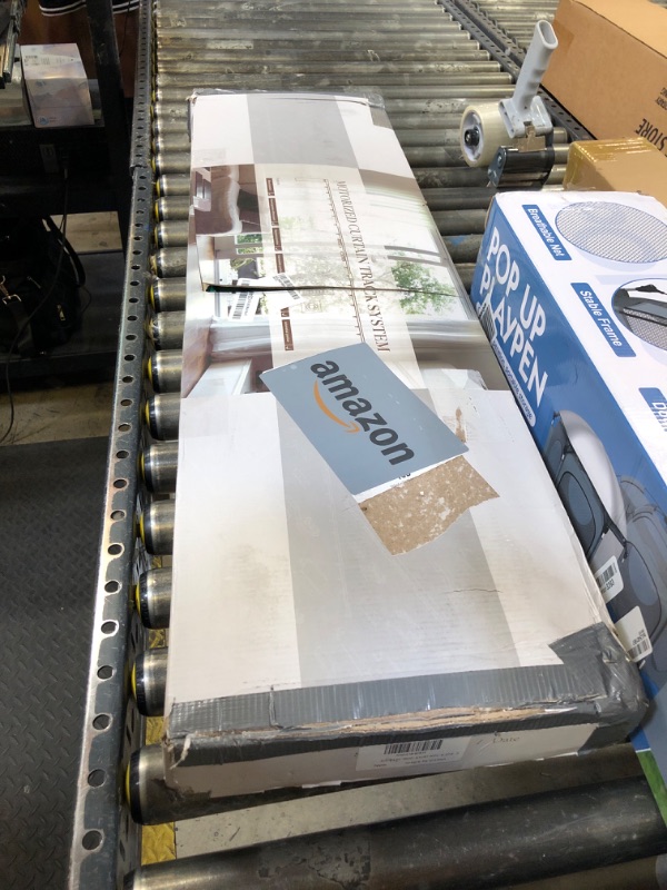 Photo 1 of LAKAGA Electric Curtain Tracks 87"-244" Remote Control (79'')