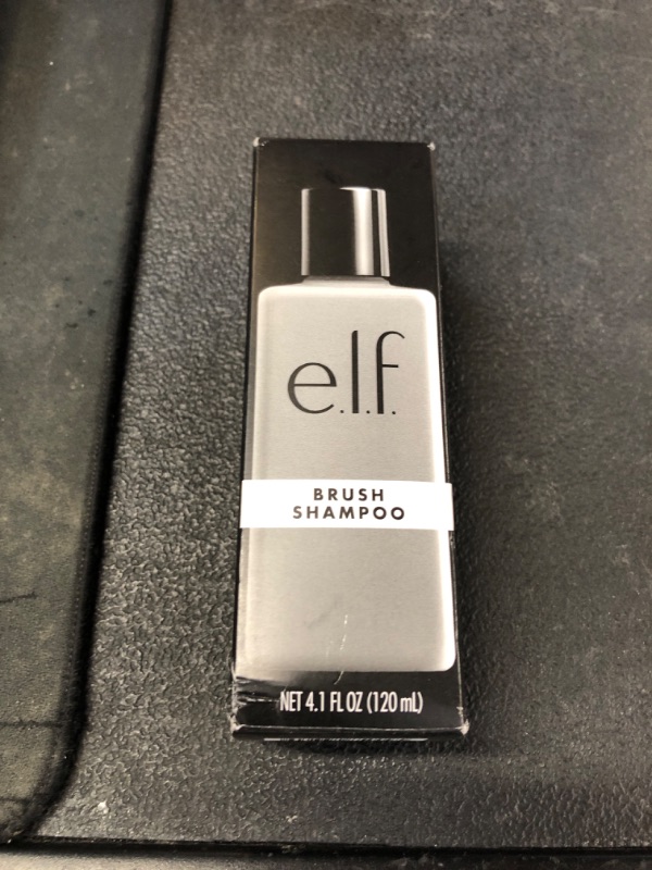 Photo 1 of e.l.f. Makeup Brush Shampoo, Gentle Bristles Conditioner To Easily Remove Oils & Dirt From Makeup Brushes, 4.1 Fl Oz, Vegan & Cruelty-Free