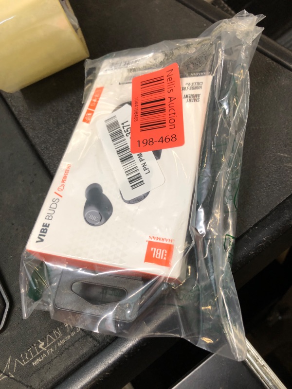 Photo 1 of JBL Vibe Buds - True Wireless Earbuds, Smart Ambient, VoiceAware, Up to 32 total hours of battery life with speed charging, Water and dust resistant, JBL Deep Bass Sound (Black)